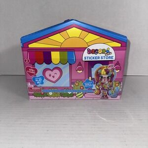 Decora Girlz‎ Sticker Store Playset & Exclusive 5 in. Doll + 170 Stickers & Case